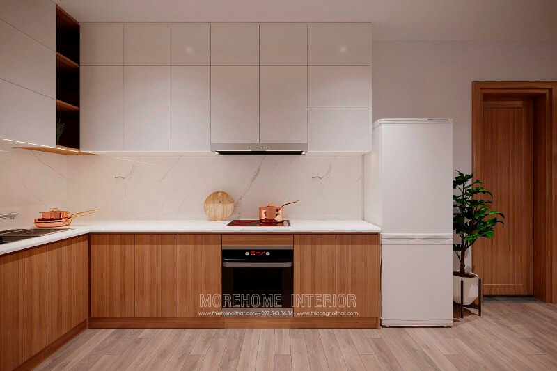 BST các mẫu tủ bếp hiện đại, tủ bếp gỗ công nghiệp đẹp