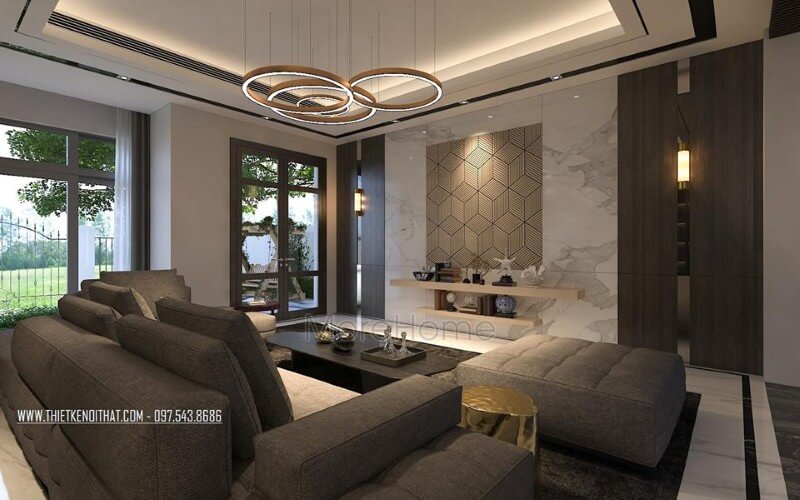 Hình ảnh đẹp về trang trí phòng khách biệt thự| MoreHome