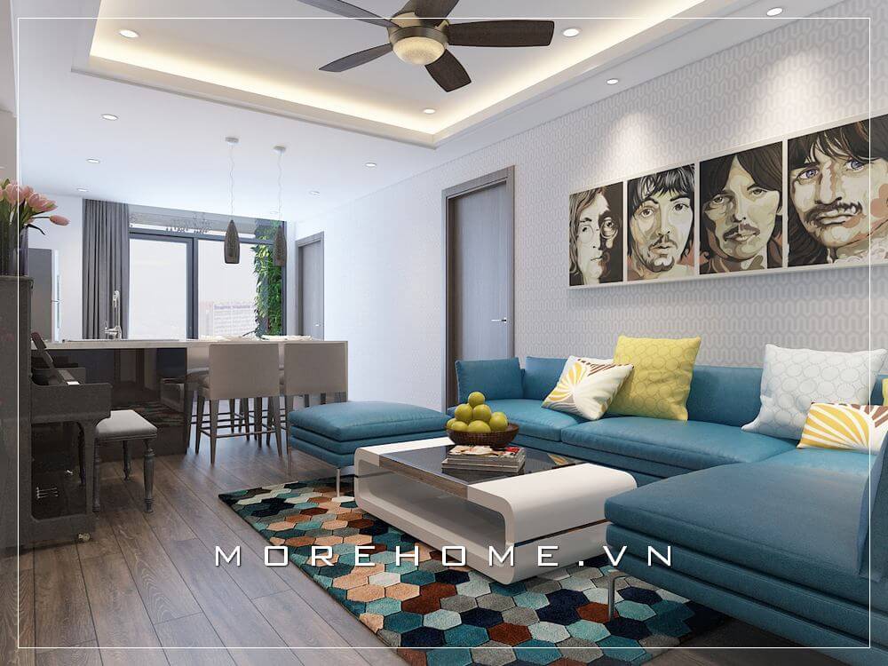 Mách bạn mẫu thiết kế phòng khách ấn tượng